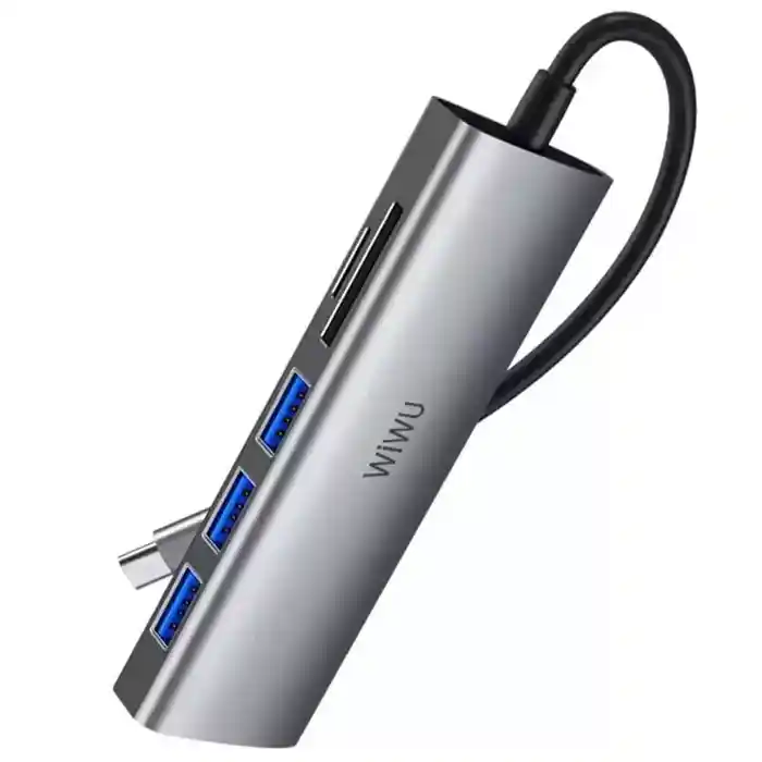 Wiwu alpha 532st 5 in 1 usb type-c hub adapter